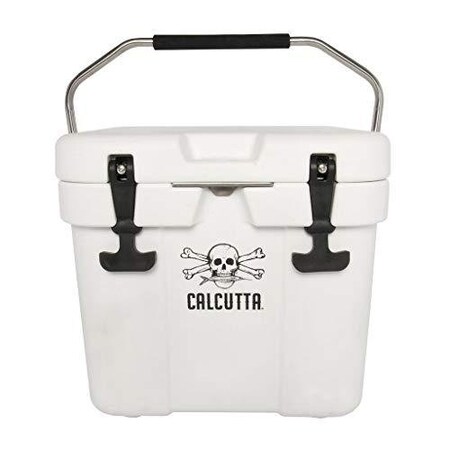 Calcutta Renegade Cooler 11 Liter Roto Molded, W Handle, White CCWG2-11